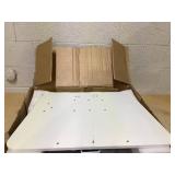 Foldable Mobile Standing Desk, 90 Tiltable Rolling Standing Desk, Height Adjustable Portable Laptop Workstation for Home Office, Easy to Fold, White