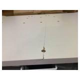 Foldable Mobile Standing Desk, 90 Tiltable Rolling Standing Desk, Height Adjustable Portable Laptop Workstation for Home Office, Easy to Fold, White