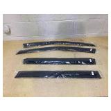 Goodyear Shatterproof in-Channel Window Deflectors for Jeep Compass 2017-2025, Rain Guards, Window Visors for Cars, Vent Deflector, Car Accessories, 4 pcs - GY003470