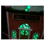 Vintage Ceramic Christmas Town Set of 4