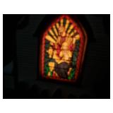 Vintage Ceramic Christmas Town Set of 4