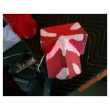 Vintage Ceramic Christmas Town Set of 4