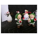 Lot of 12 Christmas Matching Vintage Items