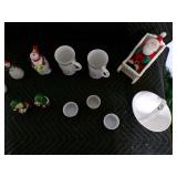 Lot of 12 Christmas Matching Vintage Items