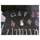 Lot of 49 Christmas Tree Decorations