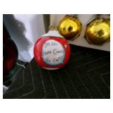 Lot of 59 Christmas Tree Decorations - Glass Bulb Collection