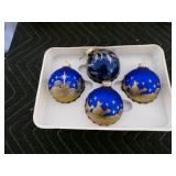 Lot of 59 Christmas Tree Decorations - Glass Bulb Collection