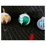 Lot of 7 Vintage Collector Hand Crocheted Christmas Ornaments