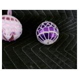 Lot of 7 Vintage Collector Hand Crocheted Christmas Ornaments