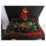 Christmas Basket & a Whole Lot of Garland