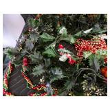 Christmas Basket & a Whole Lot of Garland