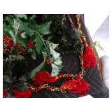 Christmas Basket & a Whole Lot of Garland