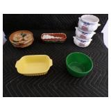 Lot of 8 Popular Pottery Dishes