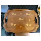 Lot of 5 Vintage Serving Trays