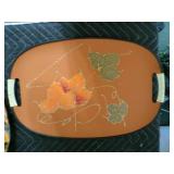 Lot of 5 Vintage Serving Trays