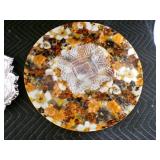 Lot of 5 Vintage Serving Trays