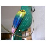 Medium 16" Long 7" Wide Parrot - Heavy Ceramic