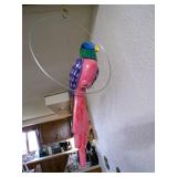 Medium 16" Long 5" Wide Parrot - Heavy Ceramic