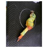 Medium 17" Long 6" Wide Parrot - Heavy Ceramic