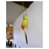 Medium 17" Long 6" Wide Parrot - Heavy Ceramic