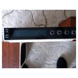 Vintage RCA AM/FM Radio W/Speakers & Turntable