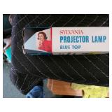 Lot of 3 Antique 16mm Projectors With Nice Screen & Lots of Antique Movies