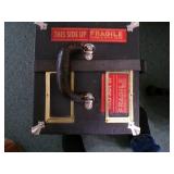 Lot of 3 Antique 16mm Projectors With Nice Screen & Lots of Antique Movies