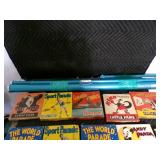 Lot of 3 Antique 16mm Projectors With Nice Screen & Lots of Antique Movies