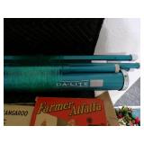 Lot of 3 Antique 16mm Projectors With Nice Screen & Lots of Antique Movies