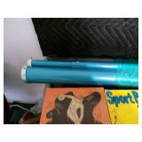 Lot of 3 Antique 16mm Projectors With Nice Screen & Lots of Antique Movies