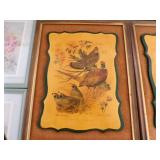 Lot of 6 Vintage Framed Artist Wall Pictures