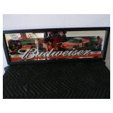 Dale J Etched Budweiser Mirror