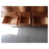 Wooden Dresser w/2 Sinks - Conversion to Vanity