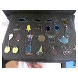 Lot of 23 Antique Stain Glass