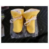 Collection of 6 Pairs TV Cordury Baby Booties