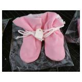 Collection of 6 Pairs TV Cordury Baby Booties