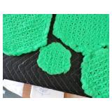 Handmade Weaved Christmas Green Placements