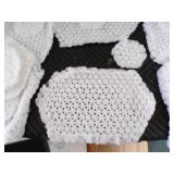 Handmade Weaved White Placements