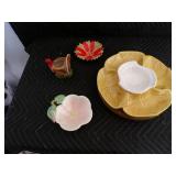 Lot of 4 Vintage Pottery Items