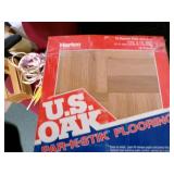 40" Square Feet 7/16" x 12" x 12" Oak Flooring + 4 extra.