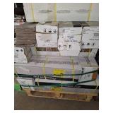 Pallet 38 boxes Dutton Wood ash Ceramic tile