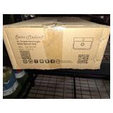 Wall mount bathroom sink