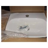 Wall mount bathroom sink