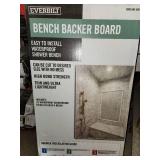 2-waterproof shower bench kits