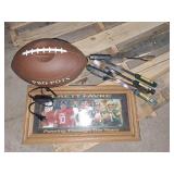 Football crock pot and grill set