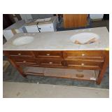 Scratch and dent vanity cabinets