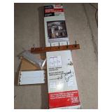 Closet kits and coat rack