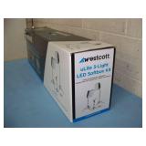 Westcott uLite LED 3-Light Professional Photography Softbox Lighting Kit - NEW IN BOX