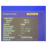 Epson PowerLite 535W WXGA 3LCD Short Throw Projector with Remote