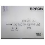 Epson PowerLite 535W WXGA 3LCD Short Throw Projector with Remote